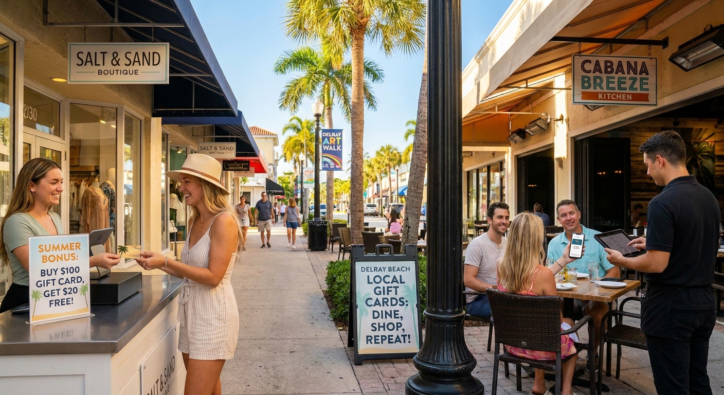 How Delray Beach Businesses Use Gift Cards to Increase Revenue