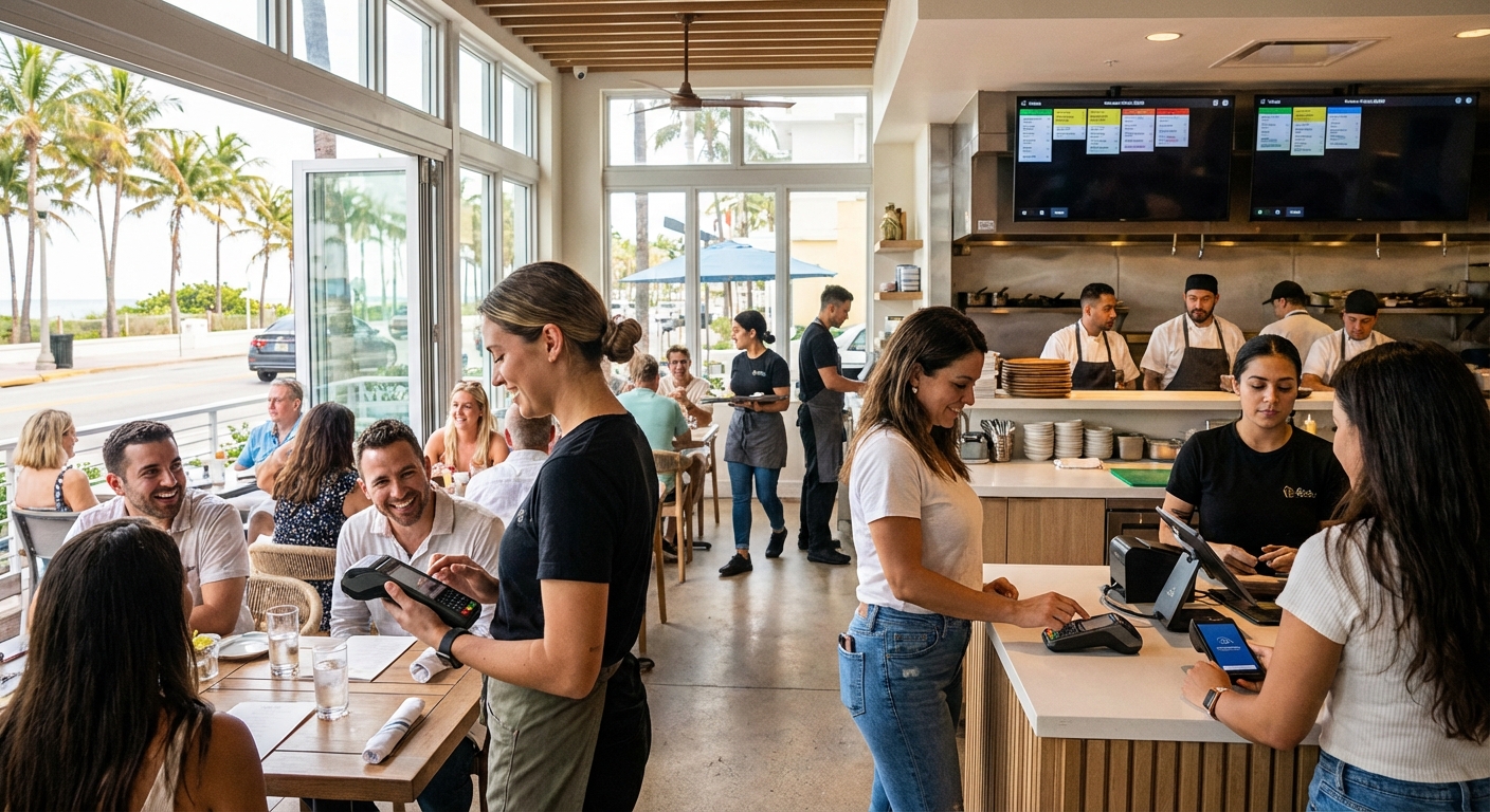 POS reporting features for South Florida restaurants