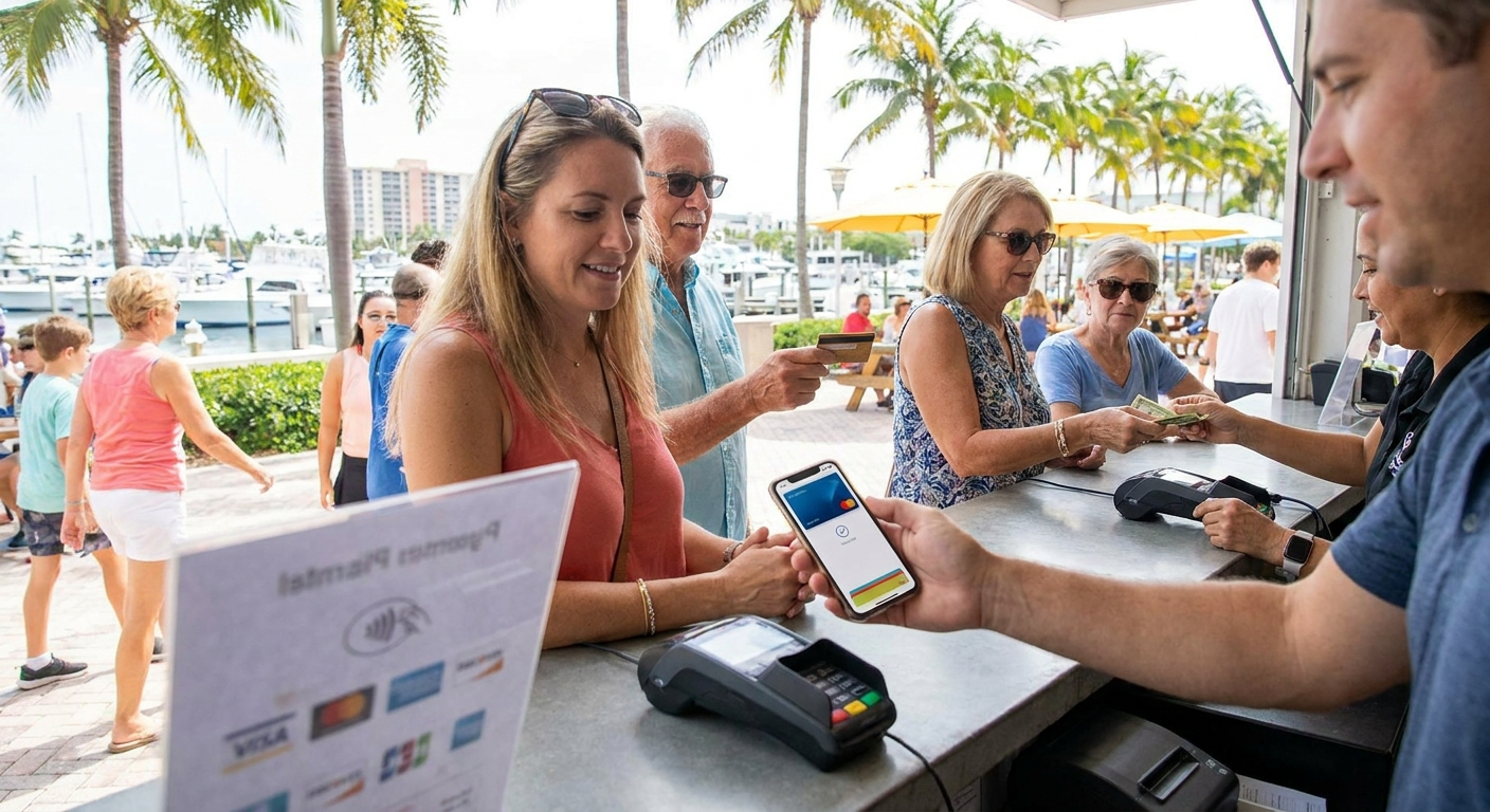 business offering more ways to pay for increased sales and customer satisfaction